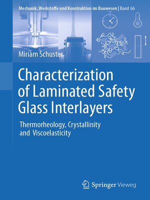 cover image of Characterization of Laminated Safety Glass Interlayers